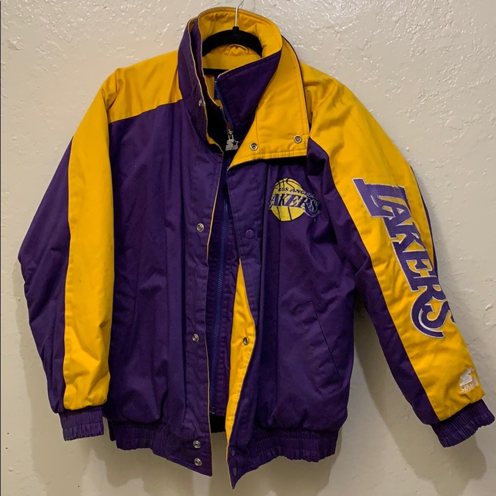 Vintage Lakers Starter jacket.